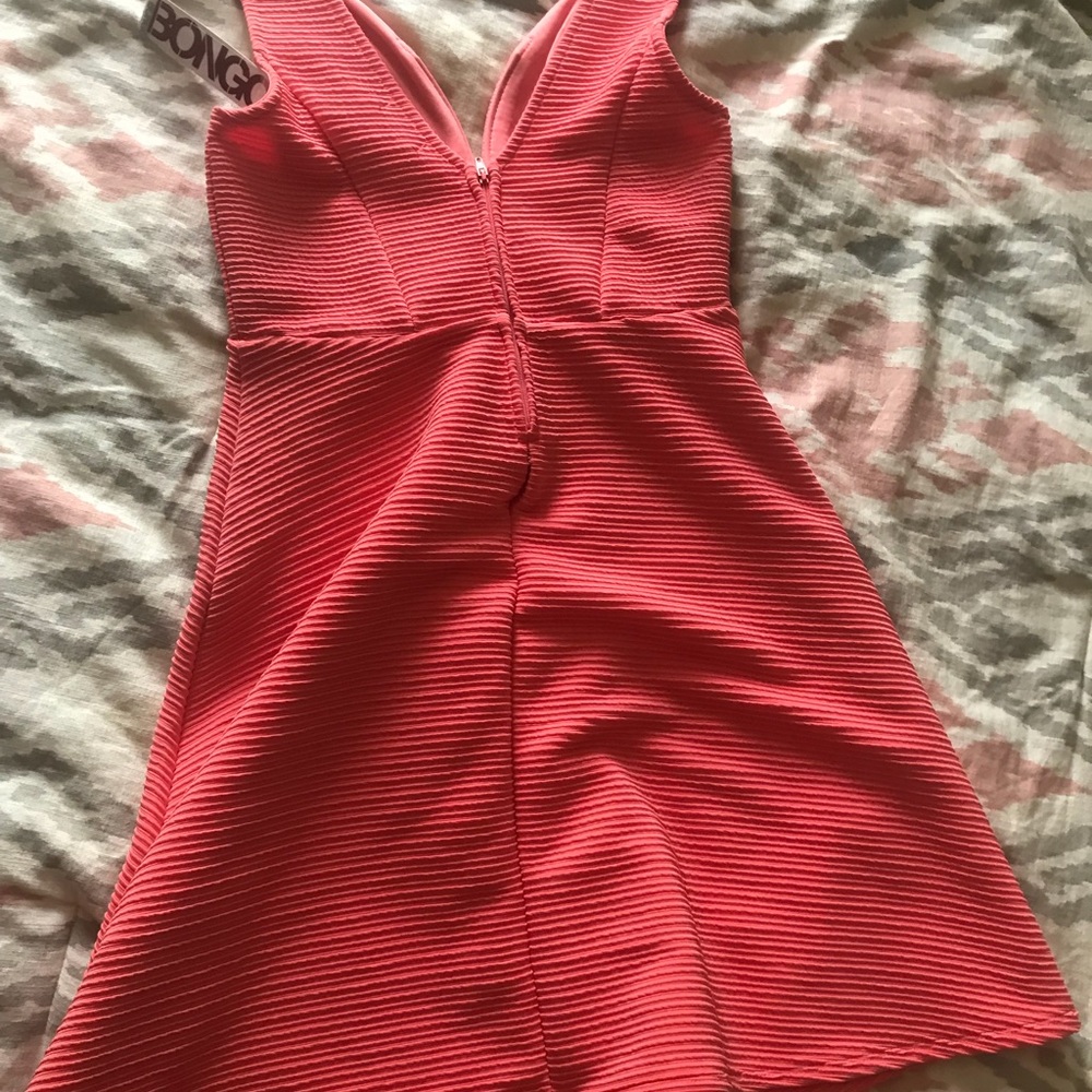 Coral dress
